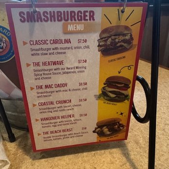 Bar-B-Que House - Smashburger menu - Barbeque Near Me - Surfside Beach, South Carolina Bar-B-Que House - Smashburger menu - Barbeque Near Me - Surfside Beach, South Carolina