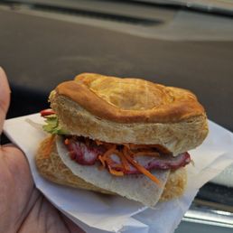 Pate Chaud sandwich Pate Chaud sandwich