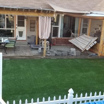 Purchase Green Artificial Grass - After - Artificial Turf Near Me - Murrieta, California