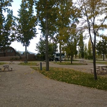 Fillmore KOA - The RV campground, nearly empty as the season winds down. - RV Parks Near Me - Fillmore, Utah