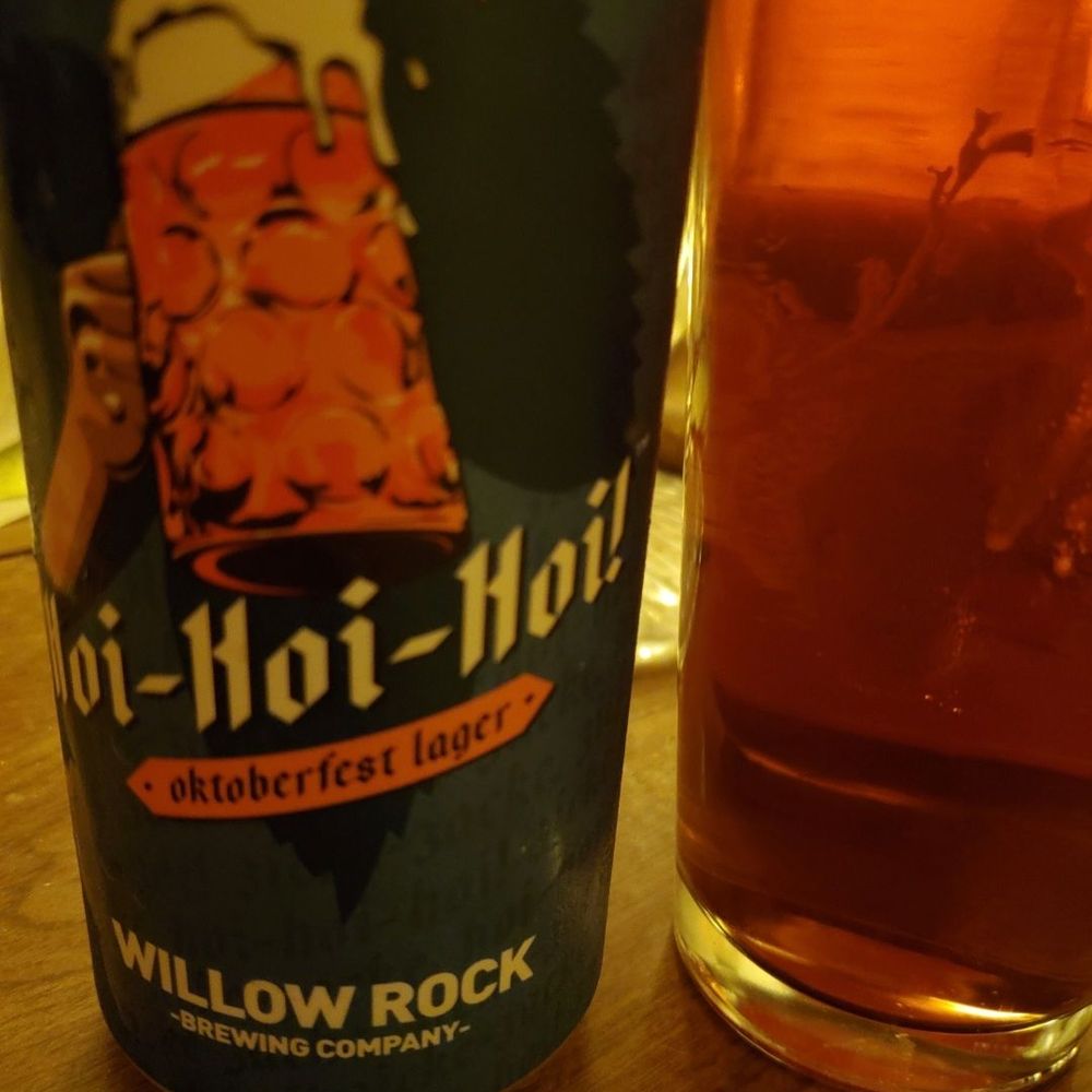 Very good Marzden beer by Willow Rock! Very good Marzden beer by Willow Rock!