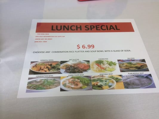 Menu photo 8 Pho King Crab Union Gap, WA
