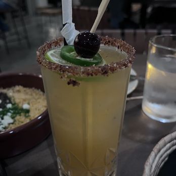 Oaxaca Club - Ponchito Punch. Very delicious! - New Mexican Cuisine Near Me - Jacksonville Beach, Florida