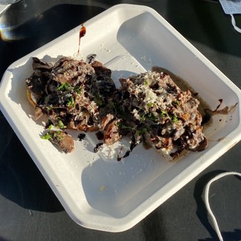 At The Table - Mushroom Toast - New American Near Me - Wayne, Pennsylvania