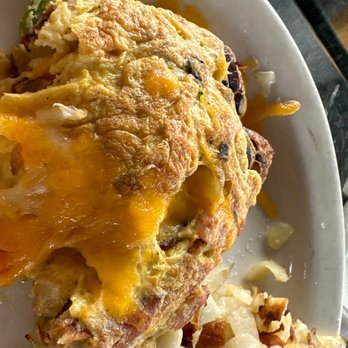 Stacks On Route 66 - Burnt crispy omelette - American Near Me - Glendora, California Stacks On Route 66 - Burnt crispy omelette - American Near Me - Glendora, California