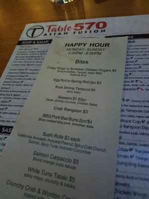 Menu photo 8 Table 570 Asian Fusion Simsbury, CT Menu photo 8 Table 570 Asian Fusion Simsbury, CT