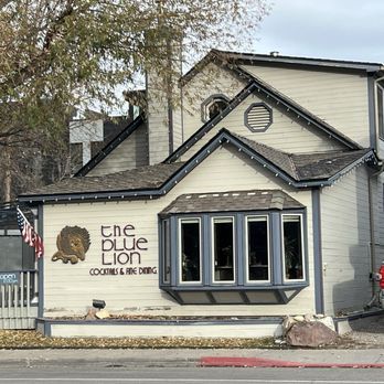 The Blue Lion - We walked by during the day too - New American Near Me - Jackson, Wyoming
