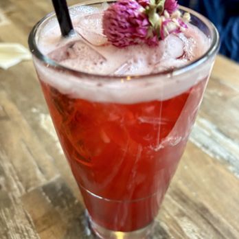 Alchemist & Barrister - Peyton's petals - hibiscus tequila (not sweet, very bright and refreshing) - Pubs Near Me - Princeton, New Jersey Alchemist & Barrister - Peyton's petals - hibiscus tequila (not sweet, very bright and refreshing) - Pubs Near Me - Princeton, New Jersey