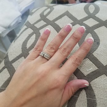 Divas Nails Spa - white tip manicure - Nail Salons Near Me - Highland, California Divas Nails Spa - white tip manicure - Nail Salons Near Me - Highland, California