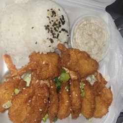 Alvarado Place Shopping Center - Anytime Hawaiian BBQ Shrimp Plate