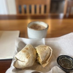 The Coffee Haus at Guggman - Turkey burrito