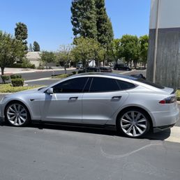 Tinted car