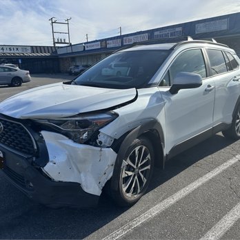 Xclusive Auto Center - Damage from accident - Body Shops Near Me - Chatsworth, California Xclusive Auto Center - Damage from accident - Body Shops Near Me - Chatsworth, California