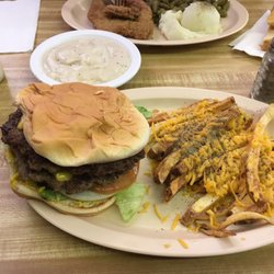 Keith & Sally's Cafe - Awesome burger and fries..