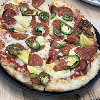 Eye Tooth - Eye Tooth  Pepperoni Pizza  **add fresh jalapeño's and fresh pineapple - Pizza Near Me - Anchorage, Alaska
