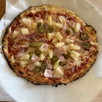 MOD Pizza - Double ham, pineapple and jalapeños - Pizza Near Me - Mesa, Arizona MOD Pizza - Double ham, pineapple and jalapeños - Pizza Near Me - Mesa, Arizona