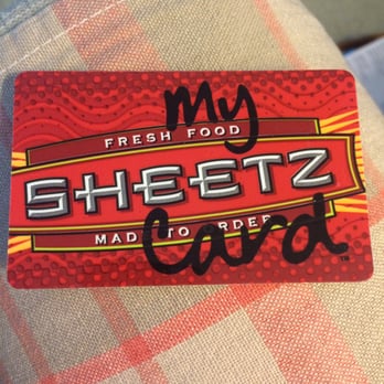 Sheetz - a close up of a streetz card - Convenience Stores Near Me - Tyrone, Pennsylvania Sheetz - a close up of a streetz card - Convenience Stores Near Me - Tyrone, Pennsylvania