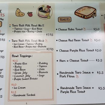 Meetea Cafe- Redmond  - Menu - Desserts Near Me - Redmond, Washington