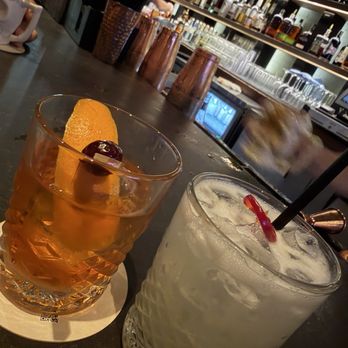 Rooftop @1WLO - Old fashioned and Jalisco cooler - Cocktail Bars Near Me - Fort Lauderdale, Florida