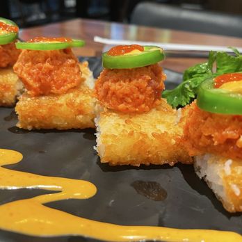 Tora Japanese Kitchen - Spicy Tuna Crispy Rice - Asian Fusion Near Me - Los Angeles, California Tora Japanese Kitchen - Spicy Tuna Crispy Rice - Asian Fusion Near Me - Los Angeles, California