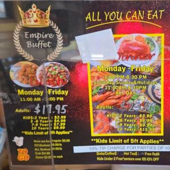 Empire Buffet - Buffets Near Me - San Pablo, California Empire Buffet - Buffets Near Me - San Pablo, California