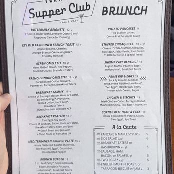 Turn Key Madison - Brunch Meny - New American Near Me - Madison, Wisconsin