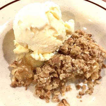 Mama Kat's - Dutch apple pie slice cut in half since I was sharing with friend - American Near Me - San Marcos, California Mama Kat's - Dutch apple pie slice cut in half since I was sharing with friend - American Near Me - San Marcos, California