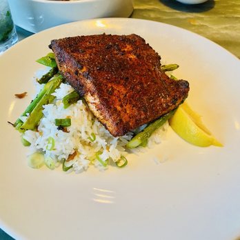 Earls Kitchen + Bar - Cajun Oven Roasted Salmon - Cocktail Bars Near Me - West Vancouver, British Columbia