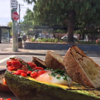 Erskine Villa - Chargrilled avo and egg - Restaurants Near Me - Sydney, NSW