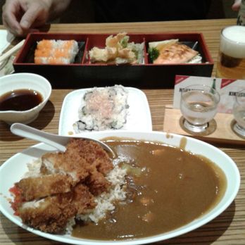 Gyotaku - Niu Valley - Late night chix katsu curry and tempura-salmon misoyaki combo plate - Japanese Near Me - Honolulu, Hawaii Gyotaku - Niu Valley - Late night chix katsu curry and tempura-salmon misoyaki combo plate - Japanese Near Me - Honolulu, Hawaii