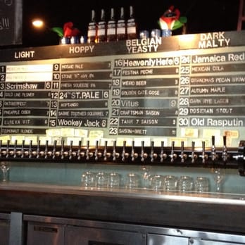 Cinco - A view of what they have available on tap. - Mexican Near Me - Los Angeles, California