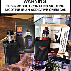 The Vapor Garage - Geek Vape Aegis X and Innokin MVP 5