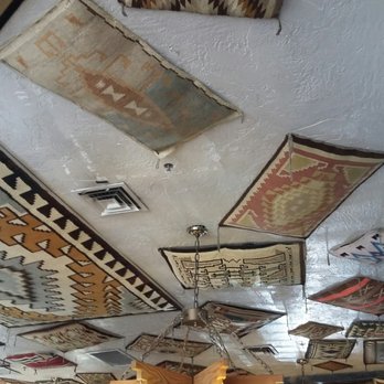 Frontier - Rugs on the ceiling - Mexican Near Me - Albuquerque, New Mexico