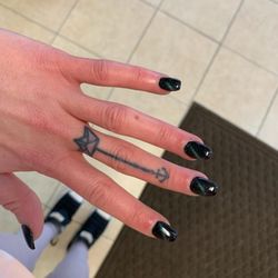 Corbin Nails Salon - The design they picked for me! Love it