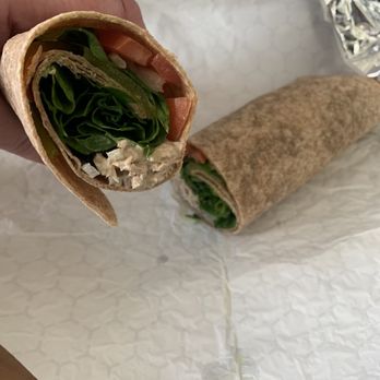 Roly Poly - Tuna wrap was disappointing. Not much tuna and mostly spinach. - Sandwiches Near Me - Raleigh, North Carolina