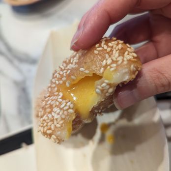 EverSpring Modern Chinese - Egg Yolk Sesame Balls - Chinese Near Me - Tustin, California EverSpring Modern Chinese - Egg Yolk Sesame Balls - Chinese Near Me - Tustin, California