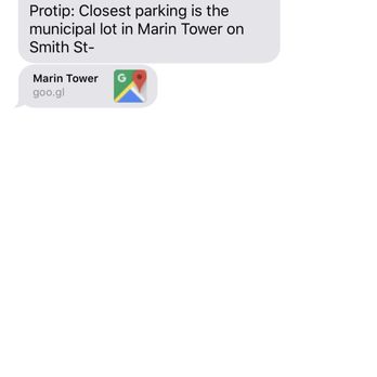 Senia - Text message update before arriving including suggested parking. - Cocktail Bars Near Me - Honolulu, Hawaii