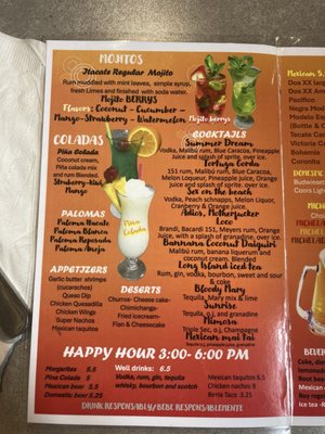 Menu photo 3 El Itacate Olympia, WA