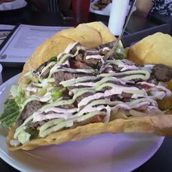 Bout Time Pub & Grub - Fajita Salad.