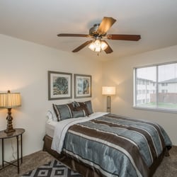 Prairie Woods Apartments - Bedroom features plenty of closet space