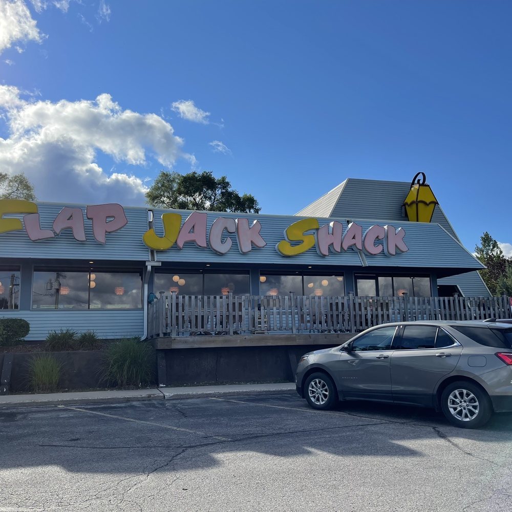 Flap Jack Shack - the front of the restaurant - Breakfast & Brunch Near Me - Traverse City, Michigan Flap Jack Shack - the front of the restaurant - Breakfast & Brunch Near Me - Traverse City, Michigan