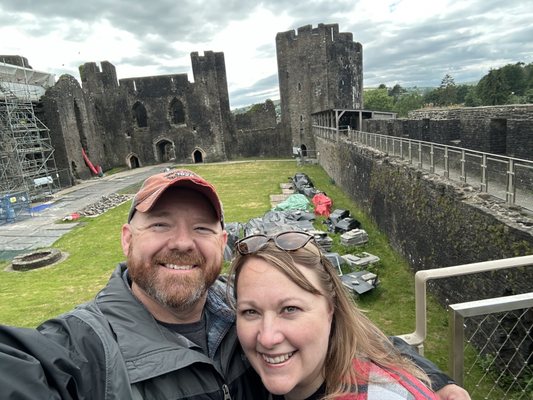 Caerphilly Castle by null
