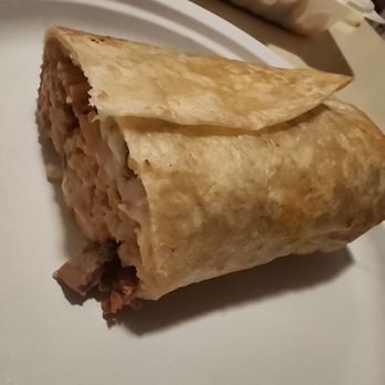 Taco Stop - Half of Burrito (Inside) - Mexican Near Me - South Amboy, New Jersey Taco Stop - Half of Burrito (Inside) - Mexican Near Me - South Amboy, New Jersey