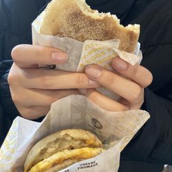 A&W - Sausage egg muffin