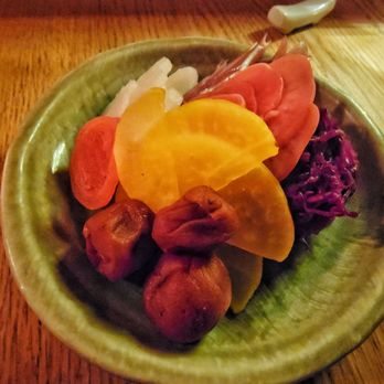 Restaurant Fleurs et Cadeaux - Marinated vegetables - Japanese Near Me - Montreal, Quebec