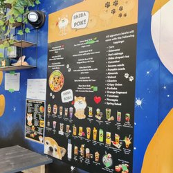 Shiba Poke - Menu