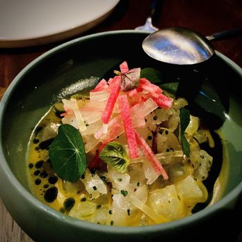Enclos - Halibut Tartar - French Near Me - Sonoma, California Enclos - Halibut Tartar - French Near Me - Sonoma, California