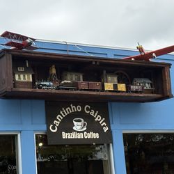 Americas Supermarket - The coffee shop is connected to the store next-door.