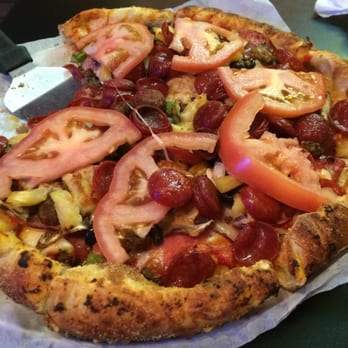 Lexi's Pizza Pub - The Old World medium pizza at Lexi's Pizza Pub - Pizza Near Me - Kelso, Washington