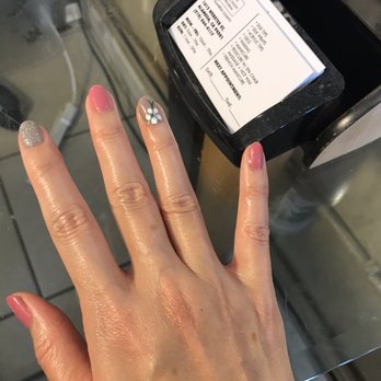Leann's Nails - Gel nail with floral design - Nail Salons Near Me - Alameda, California Leann's Nails - Gel nail with floral design - Nail Salons Near Me - Alameda, California